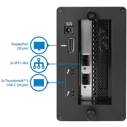StarTech Card & Chassis Tb3 To 10g Fiber Network (BNDTB210GSFP)