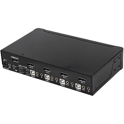 StarTech 4port Displayport Kvm Switch 4k 60hz Taa (SV431DPUA2)