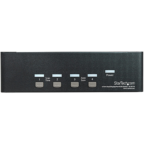 StarTech Kvm Switch 4 Port Dual Displayport 4k60 (SV431DPDDUA2)