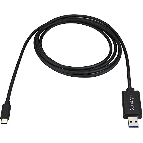 StarTech Data Transfer Cable, Usb C To A, Mac/win (USBC3LINK)