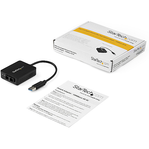 StarTech Fiber Optic Converter, Usb 3 1000base-sx (US1GA30SXSC)