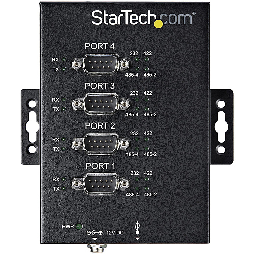 StarTech 4 Port Serial Hub Usb To Rs232 Adapter (ICUSB234854I)