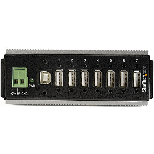 StarTech 7 Port Usb 2.0 Hub Industrial (-40/185f) (HB20A7AME)