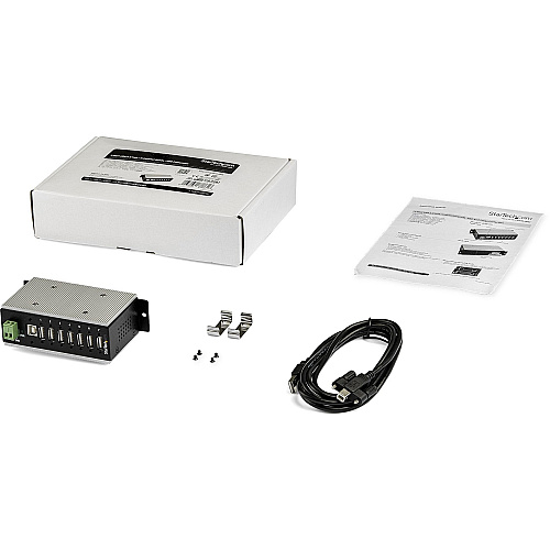 StarTech 7 Port Usb 2.0 Hub Industrial (-40/185f) (HB20A7AME)