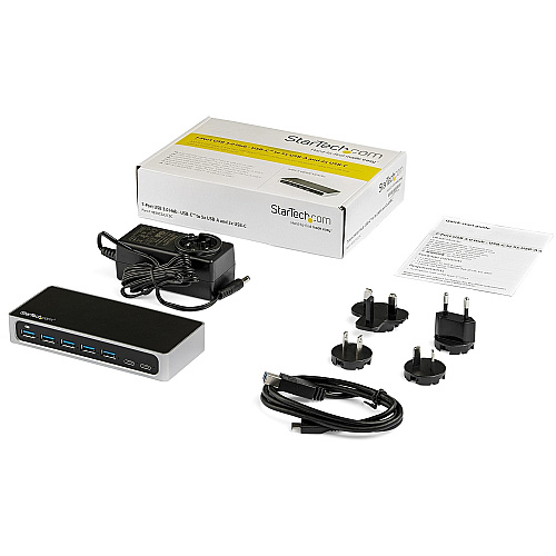 StarTech 7 Port Usb C Hub 5gbps 5 Usb-a/2 Usb-c (HB30C5A2CSC)