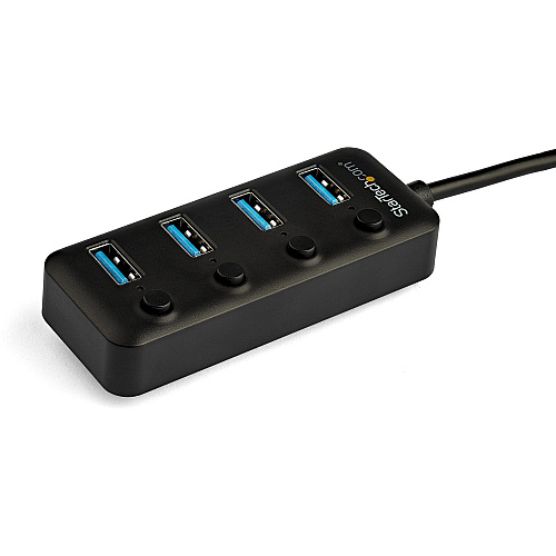 StarTech 4 Port Usb C Hub - Usb-a Port Switches (HB30C4AIB)