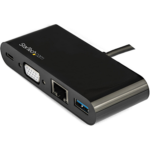 StarTech Usb C Multiport Adapter Vga/pd/usb-a/gbe (DKT30CVAGPD)