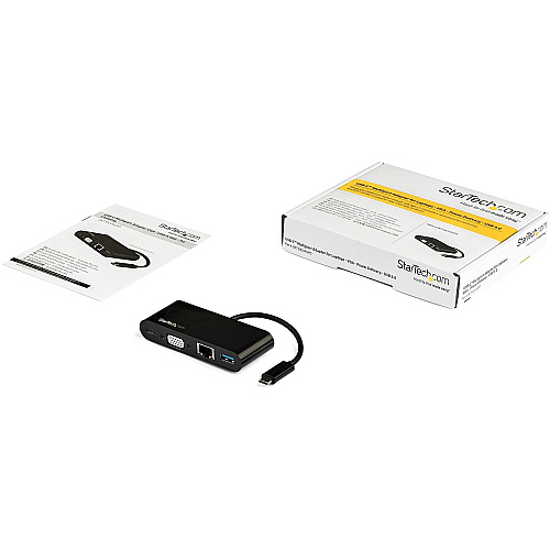 StarTech Usb C Multiport Adapter Vga/pd/usb-a/gbe (DKT30CVAGPD)