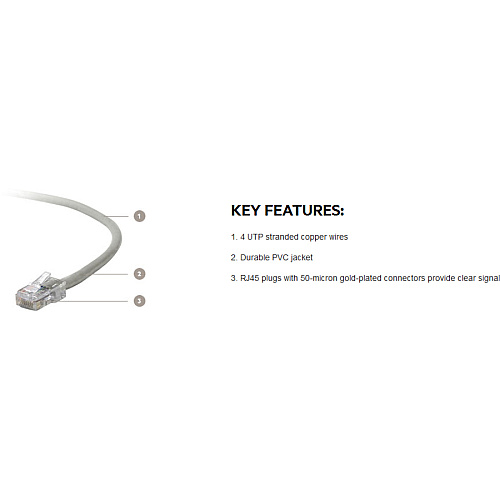 Belkin Cat5e Patch Cable (A3L791B07)