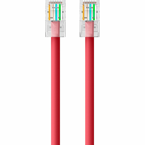 Belkin Cat5e Patch Cable Rj45m/rj (A3L79112RED)