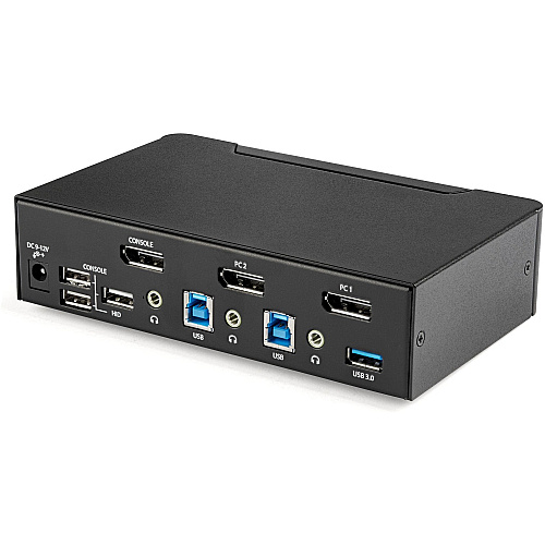 StarTech 2port Displayport Kvm Switch 4k 60hz Taa (SV231DPU34K)