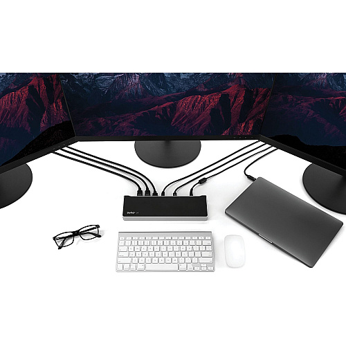 StarTech Usb-c Dock 4k Triple Monitor Dp/hdmi Pd (DK30CH2DEP)