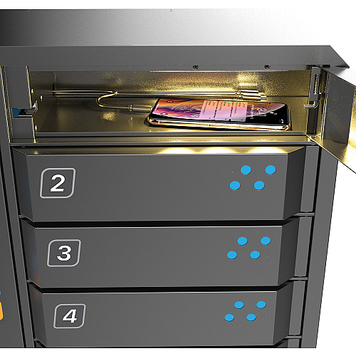 ChargeTech Ppl8 8 Bay Pin Code Charging Locker (CT300114)