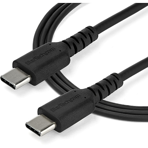 StarTech 1m Usb C Charging Cable Durable Cord 60w (RUSB2CC1MB)