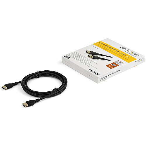 StarTech 2m 4k Premium Hdmi 2.0 Cable Durable 6ft (RHDMM2MP)
