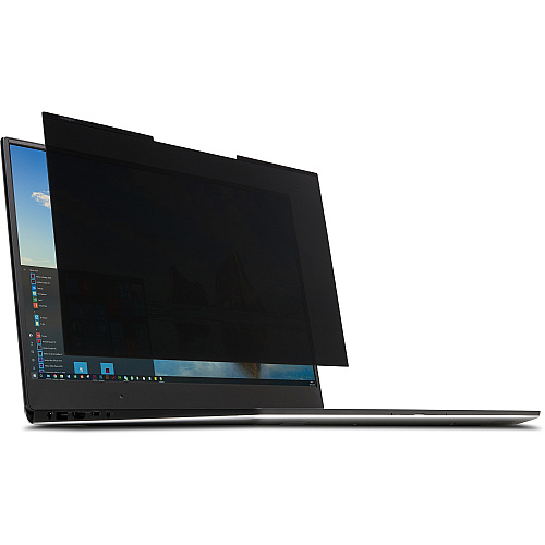 Kensington MagPro 12.5" (16:9) Laptop Privacy Screen with Magnetic Strip For 12.5" Widescreen LCD Notebook - 16:9 - Fingerprint Resistant, Scratch Resistant, Damage Resistant - Polyethylene Terephthalate (PET) - Anti-glare - 1 Each - TAA Compli (K58350WW)