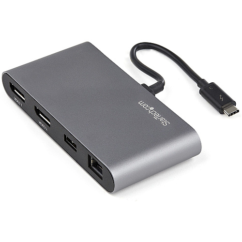 StarTech Thunderbolt 3 Mini Dock Dual Dp 4k 60hz (TB3DKM2DPL)