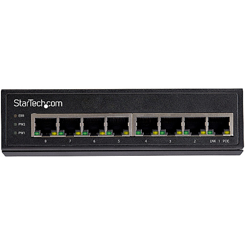 StarTech Industrial 8port Gigabit Poe+ Switch 30w (IESC1G80UP)