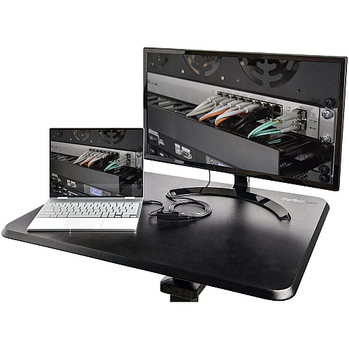 StarTech Mobile Standing Desk - Sit-stand Cart (STSCART2)