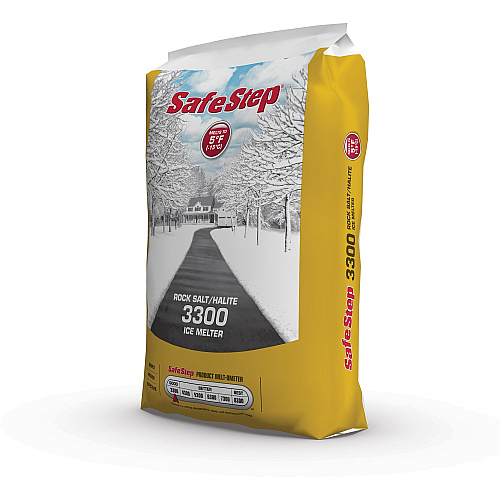 SafeStep 3300 Ice Melter Sodium Chloride, Rock Salt - 5&deg;F (-15&deg;C) (806661)