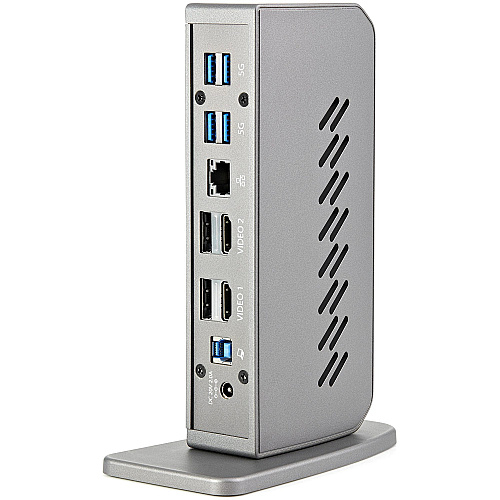 StarTech Hybrid Usb-c Usb-a Dock - Dual Hdmi/dp (DK30A2DHU)