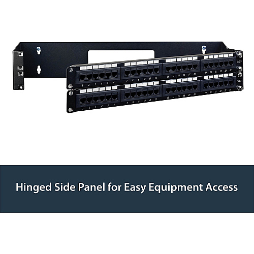 StarTech 2u 19in Hinged Wallmount Bracket (WALLMOUNTH2)