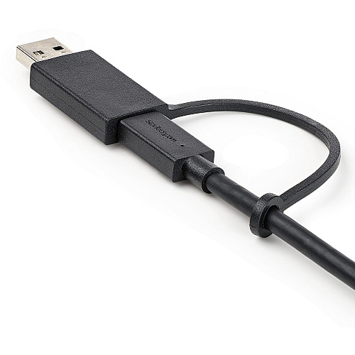 StarTech 3ft Hybrid Usb-c Cable W/ Usb-a Adapter (USBCCADP)