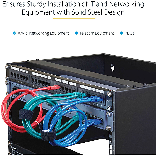 StarTech 4u Wall Mount Rack (19in) - 14in Deep (WALLMOUNT4)