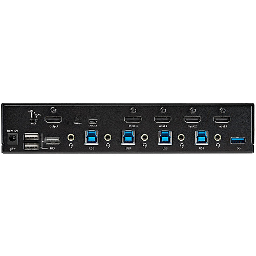 StarTech 4 Port Hdmi Kvm Switch 4k 60hz W/usb Hub (SV431HU34K6)