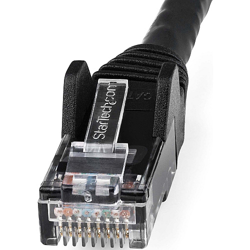 StarTech 30ft Lszh Cat6 Ethernet Cable - Black (N6LPATCH30BK)