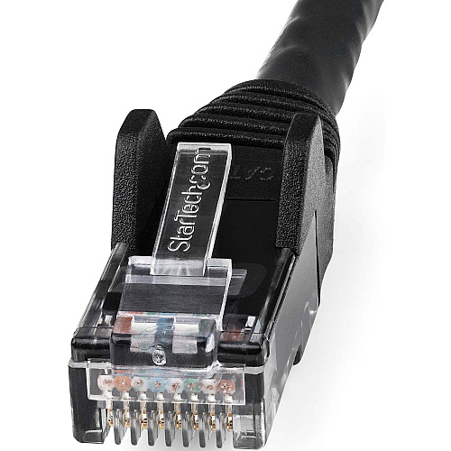 StarTech 35ft Lszh Cat6 Ethernet Cable - Black (N6LPATCH35BK)