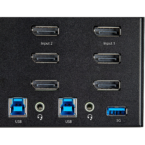 StarTech 2-pt Triple Video Displayport Kvm Switch (SV231TDPU34K)