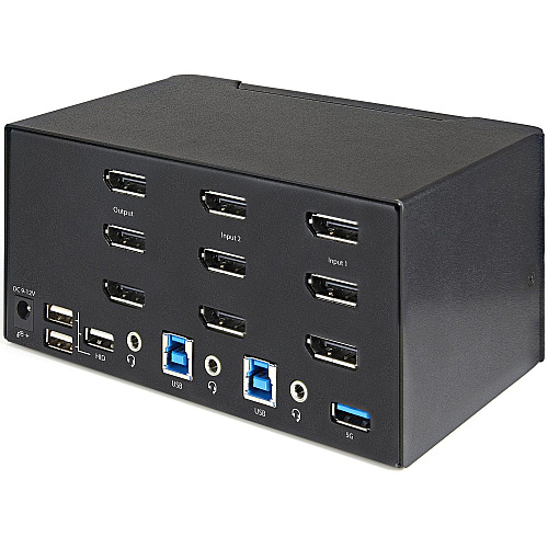 StarTech 2-pt Triple Video Displayport Kvm Switch (SV231TDPU34K)