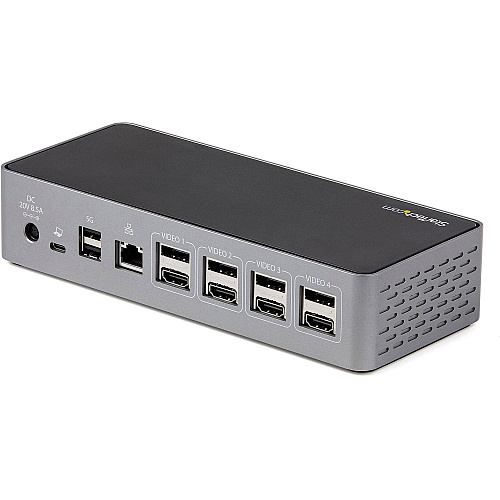 StarTech Usb-c Dock - 4k Quad Monitor - 100w Pd (DK31C4DPPD)