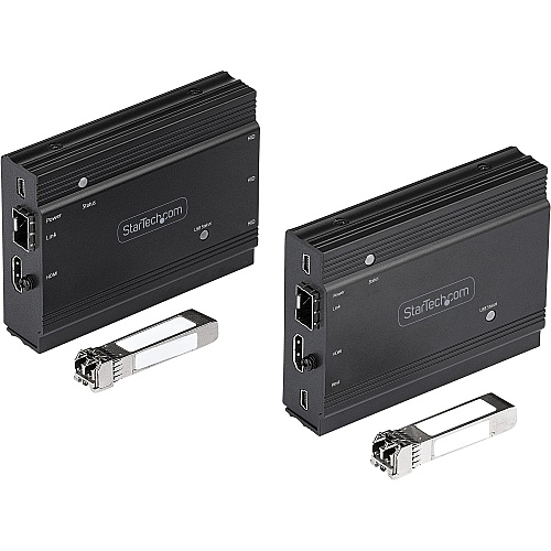 StarTech 4k Hdmi Usb Kvm Extender Over Fiber, Kit (SV565FXHD4KU)