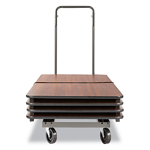 Alera Chair/Table Cart, Metal, 600 lb Capacity, 20.86" x 50.78" to 72.04" x 43.3", Black (ALEFTCART)