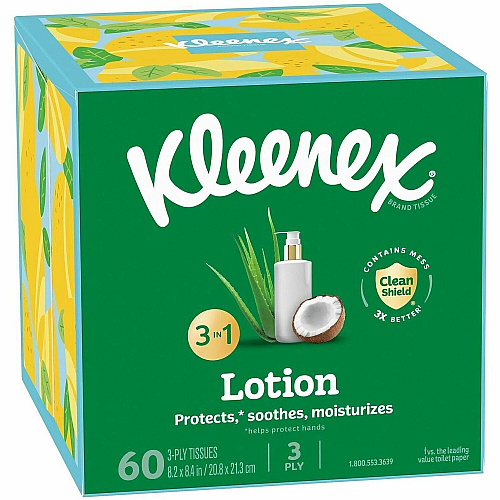 Kleenex Soothing Lotion Tissues (54271)