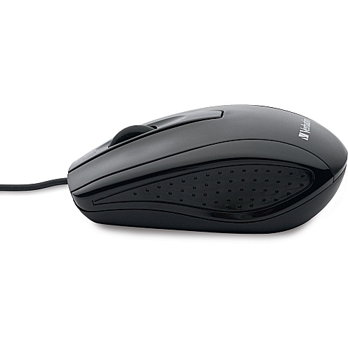 Verbatim Corded Optical Mouse - Black (70733)