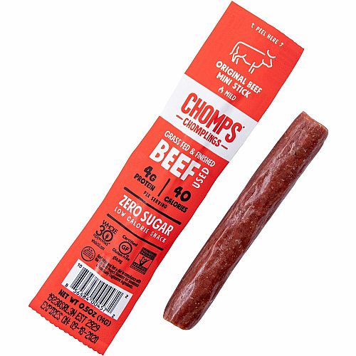 CHOMPS Original Beef Chomplings Snack Sticks (LCO24)