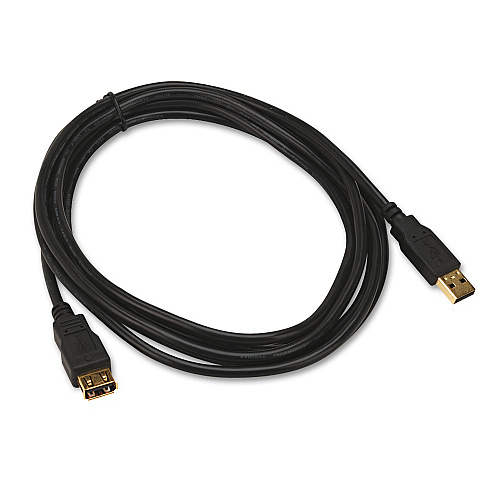 Tripp Lite USB 2.0 A Extension Cable, 10 ft, Black (U024010)
