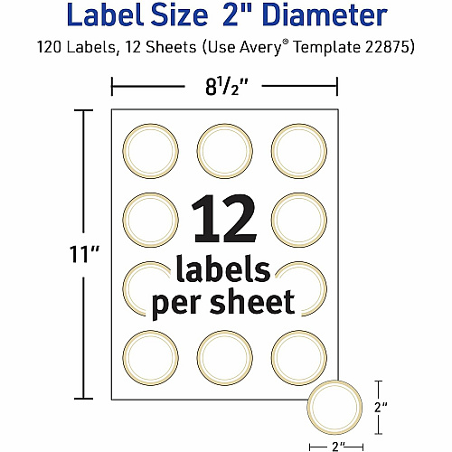 Avery&reg; Multipurpose Label (22875)