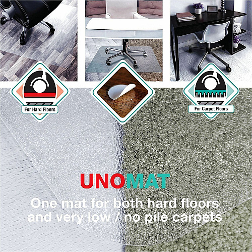 Floortex Cleartex Unomat Chair Mat (NRCMFLPD0004)