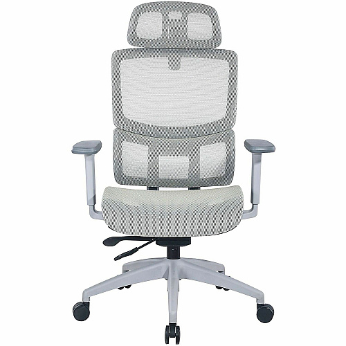 Lorell Ripley All-Mesh High-Back Chair with Articulating Lumbar Support (63201)