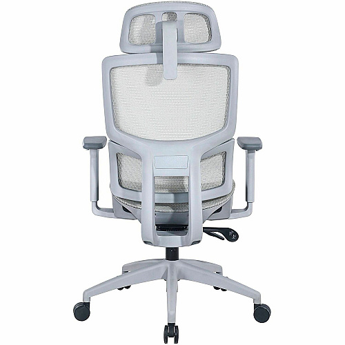 Lorell Ripley All-Mesh High-Back Chair with Articulating Lumbar Support (63201)