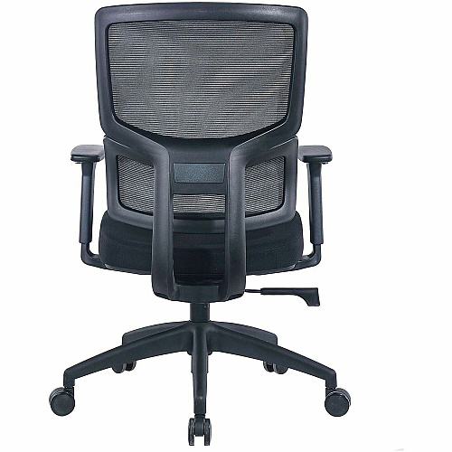 Lorell Ripley Mid Mesh-Back Chair with Articulating Lumbar Support (63204)