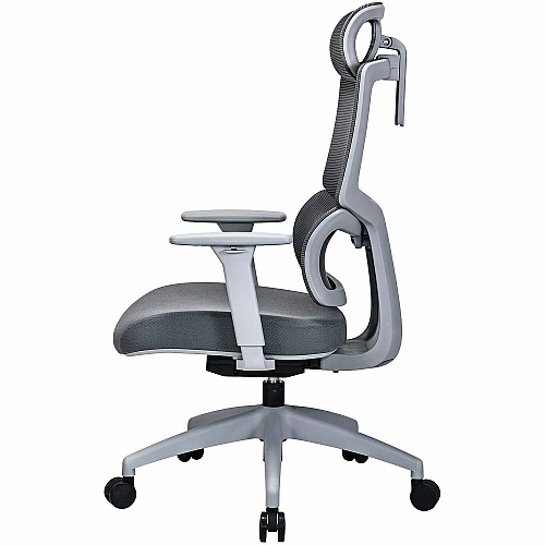 Lorell Ripley High Mesh-Back Chair with Articulating Lumbar Support (63203)