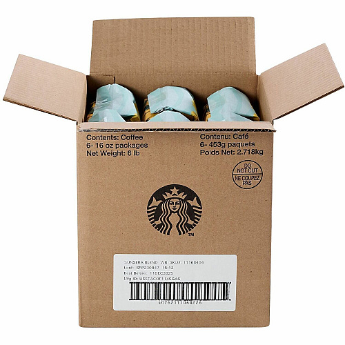 Starbucks Sunsera Blend Whole-Bean Coffee (06022CT)