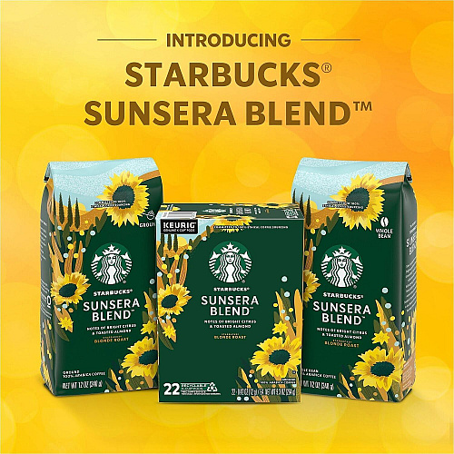 Starbucks Sunsera Blend Whole-Bean Coffee (06022)