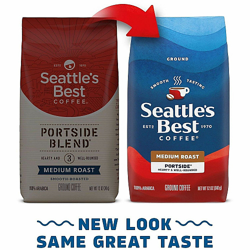 Starbucks Seattle's Best Portside Ground Coffee (12212CT)