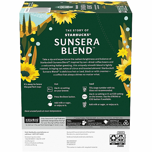Starbucks K-Cup Sunsera Blend™ Coffee K-Cups (65271)